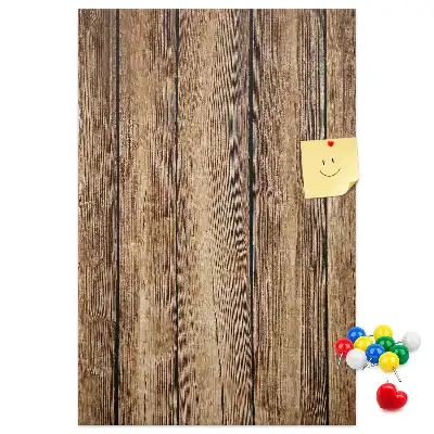 Korktafel Holzkonstruktion