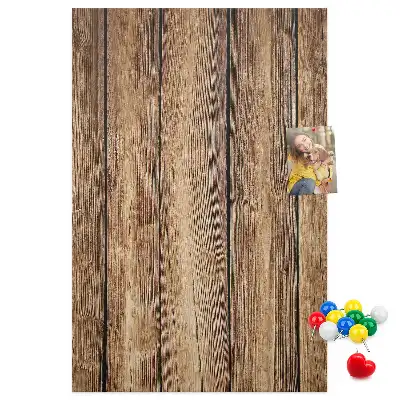 Korktafel mit Holzrahmen