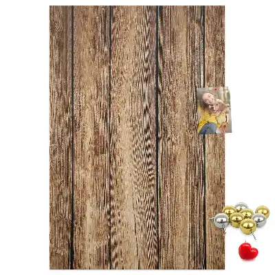 Korktafel mit Holzrahmen