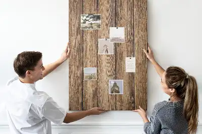 Korktafel mit Holzrahmen