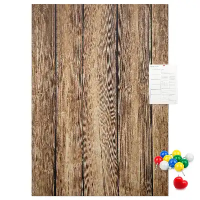 Korktafel mit Holzrahmen