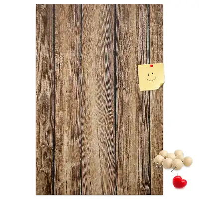 Korktafel mit Holzrahmen