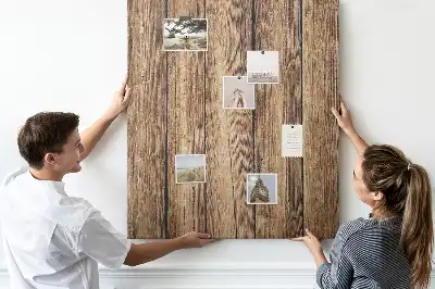 Korktafel mit Holzrahmen
