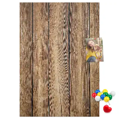 Korktafel mit Holzrahmen
