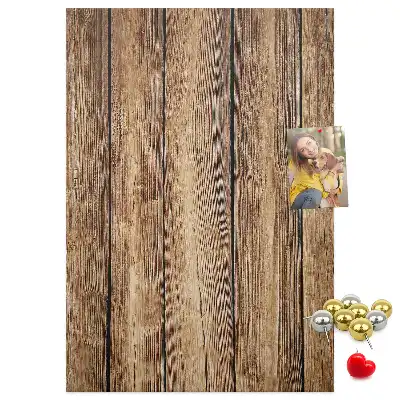 Korktafel mit Holzrahmen
