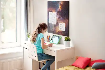 Korktafel Kosmische Galaxie