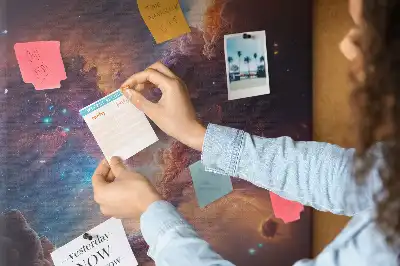 Korktafel Kosmische Galaxie