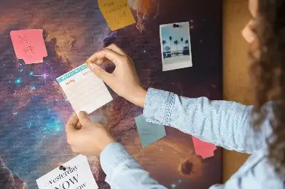 Korktafel Kosmische Galaxie