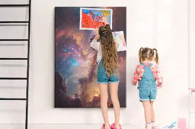 Korktafel Kosmische Galaxie