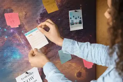 Korktafel Kosmische Galaxie