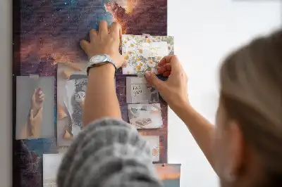 Korktafel Kosmische Galaxie