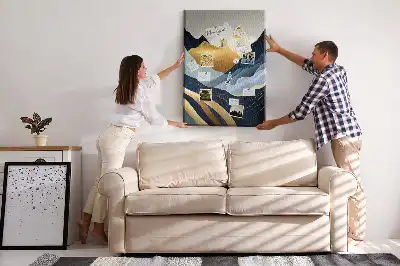 Korktafel Abstrakte Berge