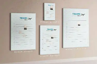 Pinnwand Kork Reiseplanung