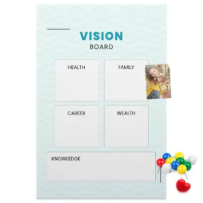 Korktafel Gesundheitsplaner