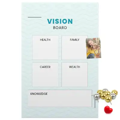 Korktafel Gesundheitsplaner