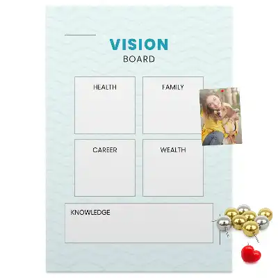 Korktafel Gesundheitsplaner