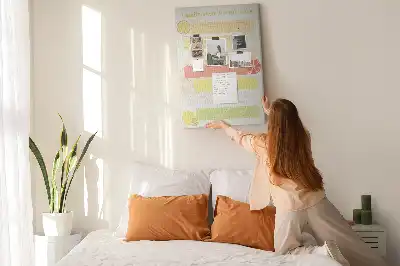 Korktafel Menüplaner