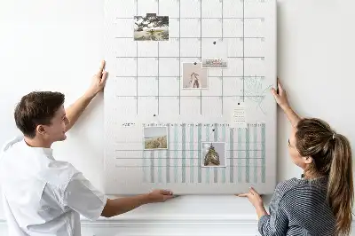 Korktafel Monatsplaner