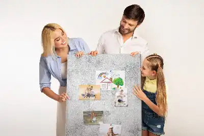 Korktafel für Betonwände