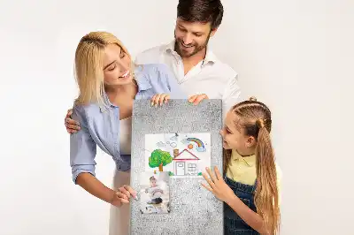 Korktafel für Betonwände