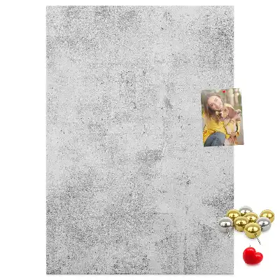 Korktafel für Betonwände