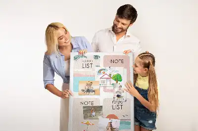 Korktafel Notizen aus dem Sommer
