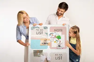 Korktafel Notizen aus dem Sommer