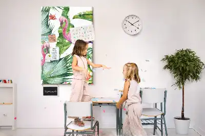 Korktafel Wilde Flamingo-Natur