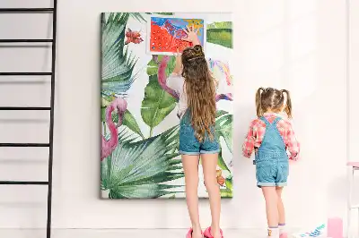 Korktafel Wilde Flamingo-Natur