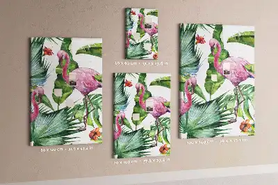 Korktafel Wilde Flamingo-Natur