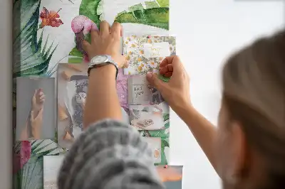 Korktafel Wilde Flamingo-Natur