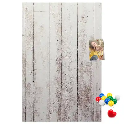 Korkpinnwand mit Holzrahmen