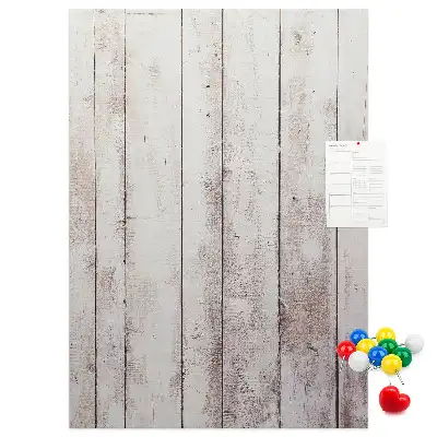 Korkpinnwand mit Holzrahmen
