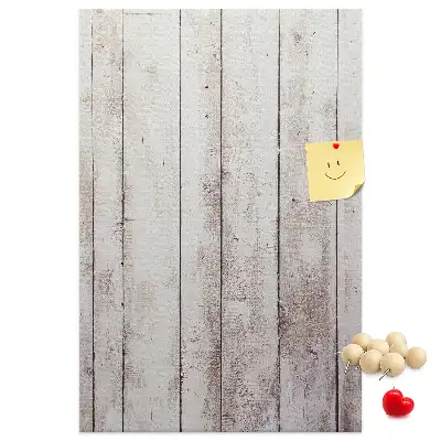 Korkpinnwand mit Holzrahmen