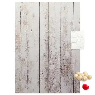 Korkpinnwand mit Holzrahmen