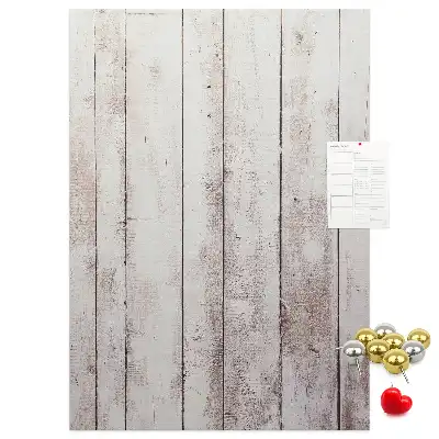 Korkpinnwand mit Holzrahmen
