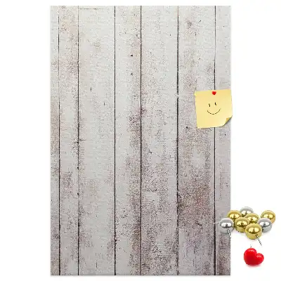 Korkpinnwand mit Holzrahmen