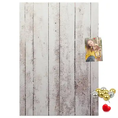 Korkpinnwand mit Holzrahmen