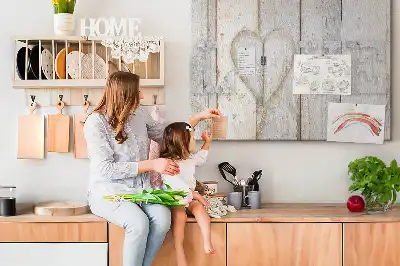 Bilder-Korktafel mit romantischem Love-Spruch