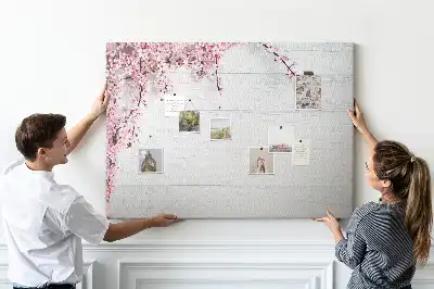 Bilder-Korktafel Erwachende Natur Flora