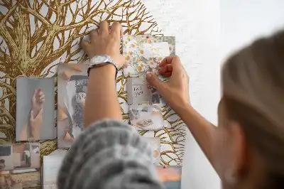 Bilder-Korktafel mit Motiv Alter Familienstammbaum