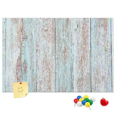 Kork Pinnwand Pastellholz
