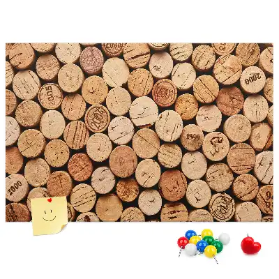 Pinnwand Holzkorken Wein