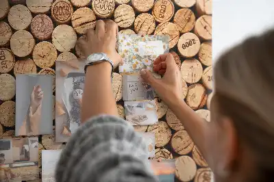 Pinnwand Holzkorken Wein