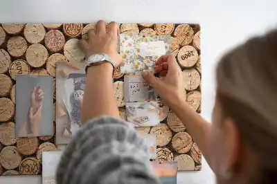 Pinnwand Holzkorken Wein