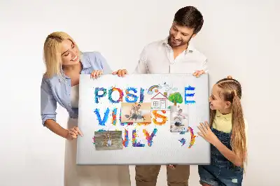 Bilder-Korktafel Positives Zitat