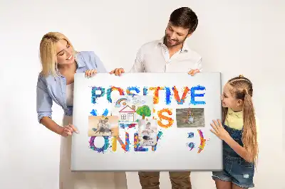 Bilder-Korktafel Positives Zitat