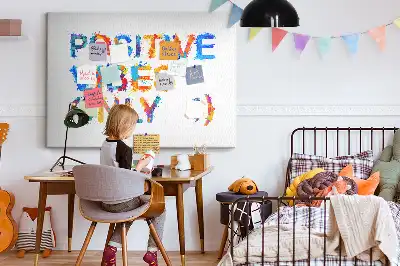 Bilder-Korktafel Positives Zitat