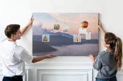 Bedruckte Korkplatte Schöne Landschaft