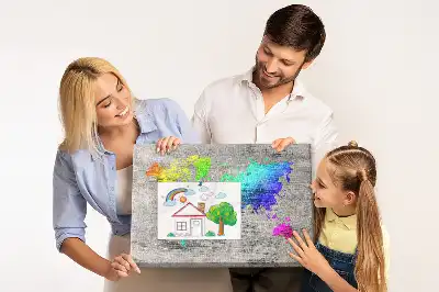 Bilder-Korktafel Universelle Weltkarte